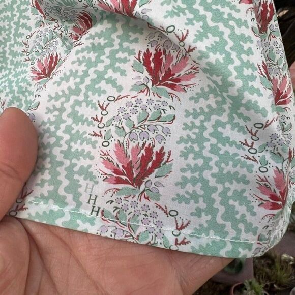 Hill House 9/10 yrs The Tiny Sienna Dress Trailing Vine Multi Cotton - Picture 5 of 7